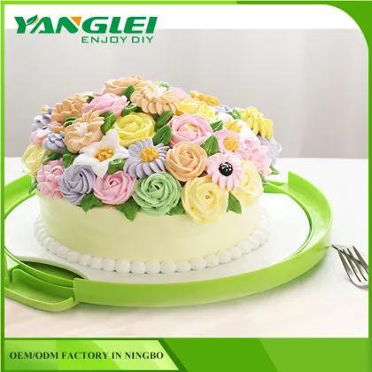 plastic folding box trolley plastic cake carrier cake box