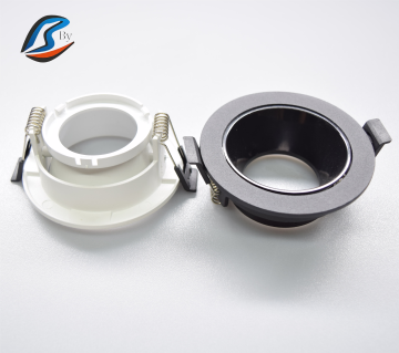 High Quality Anti-Glare Round Movable Spotlight Fixtures MR16 GU10 LED Spotlights