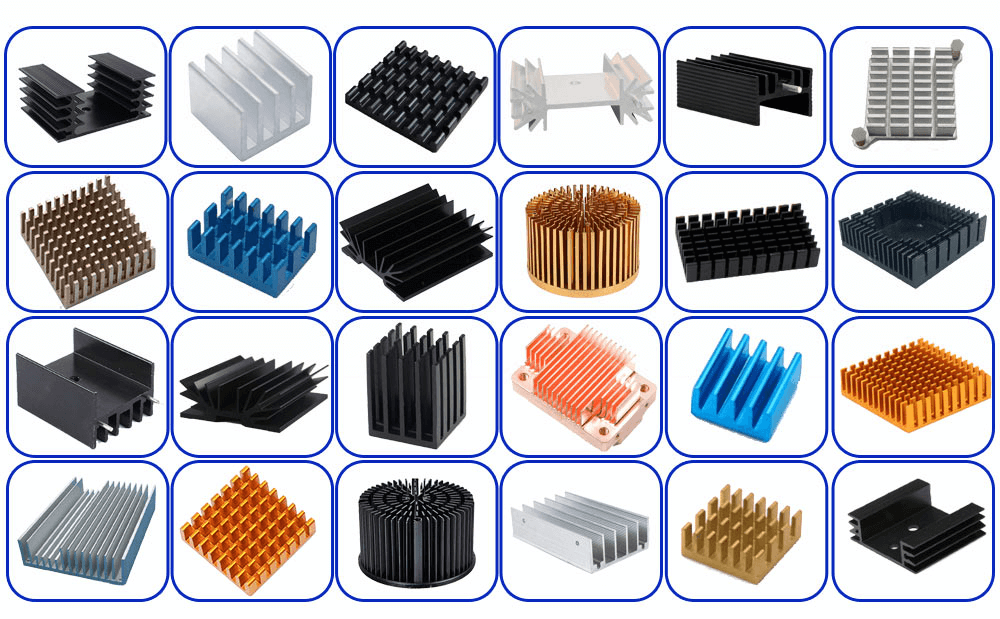die cast aluminum heat sink