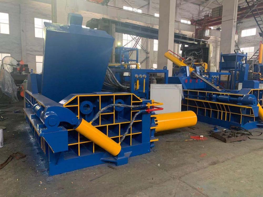 Hydraulic Scrap Metal Iron Recycling Baler Machine