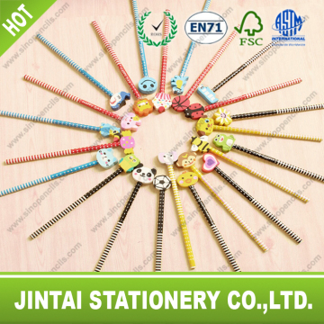 promotional gift - cute animal top HB pencils wholesale