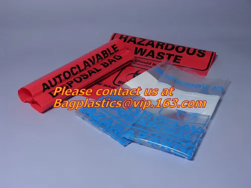 Autoclavable, Clinical, Specimen bags, autoclavable bags, sacks, Cytotoxic Waste Bags, bio