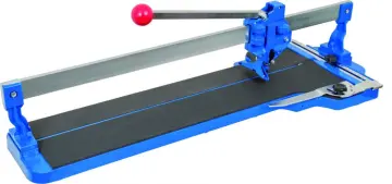 Mannal tile cutter with single rod