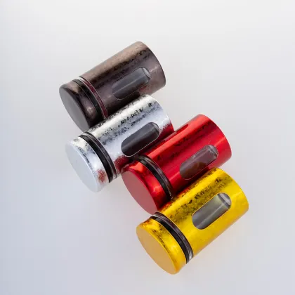 150ml wholesale spice jar with gold lid chilli pepper jar