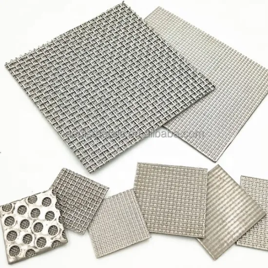Sintered Steel Wire Mesh 5 Layers 100/75/50/40 Micron 316 Stainless Filter Mesh