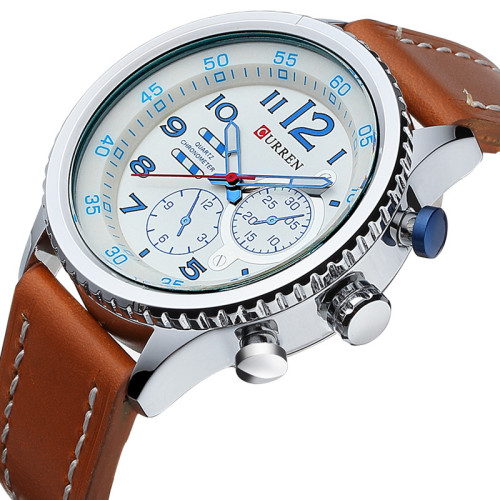 curren elegant men watch for business miyota movt quartz wristwatch