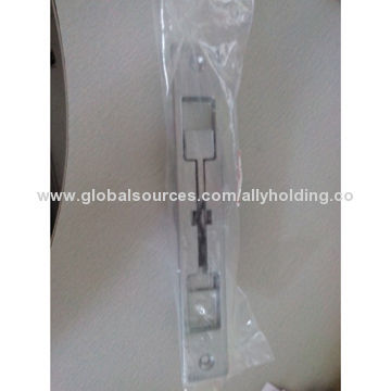 Double action flush bolt zinc alloy latches, white and black color, popular in south Africa