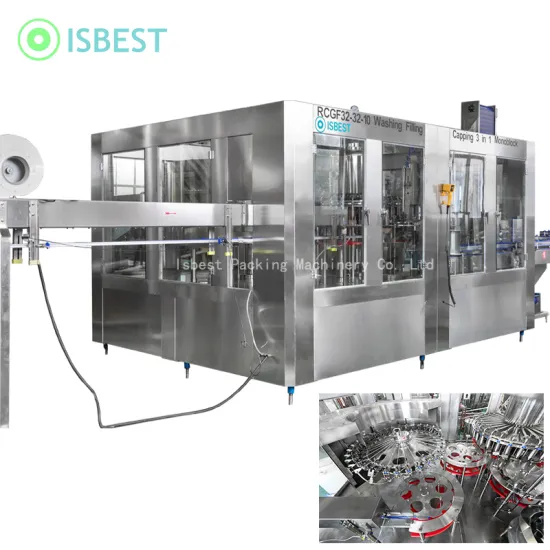 Full Automatic PET Bottle Juice Filling Machine for Beverage Production Lines
