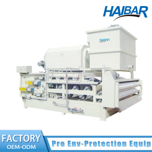 Belt Press Sludge Thickening and Dewatering SystemHTA-1000