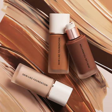 Wholesale Natural Original Face Makeup Blurring Liquid Foundation for Black Skin with Full Coverage and Waterproof Properties