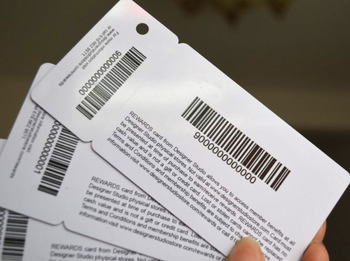 PVC Combo Cards with One Key Tag offer CMYK Printing / Loyalty Cards