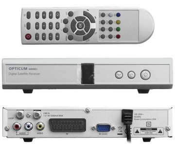 Rs 232 Globo 4000c Fta Satellite Receiver With Manual Pid Scan, Auto Program Searching