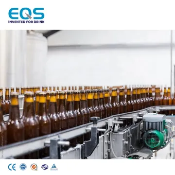 Automatic Plant 3-in-1 Glass Beer Bottling Machine