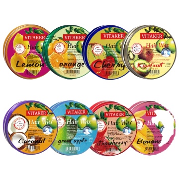 OEM Factory Price Strong Hold Olive Oil Fruit Flavor Hair Wax Pomade - 150g