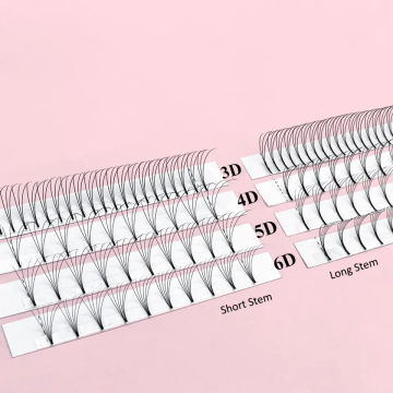 3D to 10D Volume Lash Extensions: Pre-made Fans by Various Vendors