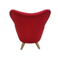 Leisure sofa chair in red