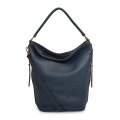 Minimalist Slouch Leather Fashion Hobo Bag Large