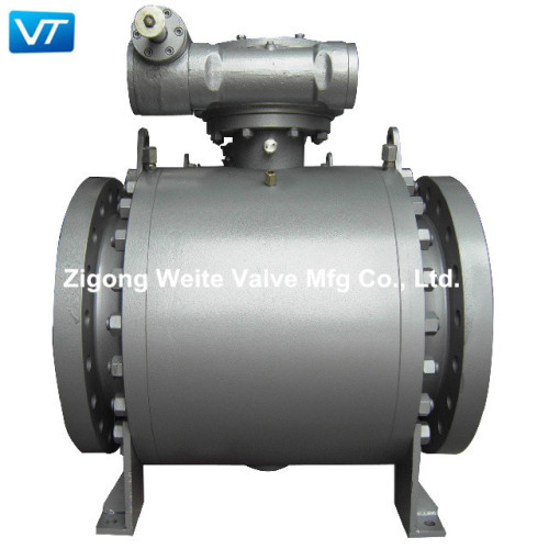 Válvula de esfera de trunnion para serviços pesados ​​para petróleo e gás
