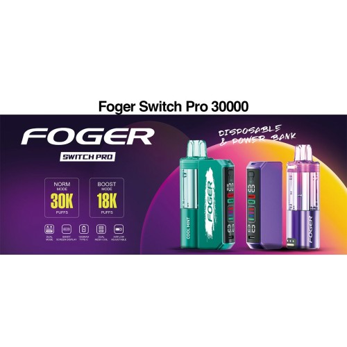 Grosir Foger Switch Pro 30K puff