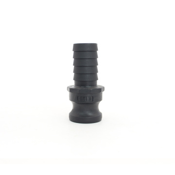 Polipropileno Cam e Groove Macho Adapter Mangueira Shank