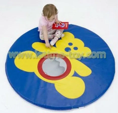Bear Mirrored Soft foam Play Mat