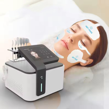 High-End Face and Neck Lift Massager - Magnetic Desktop Device