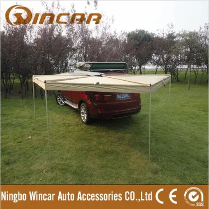 Foxwing awning Retractable Car Roof Top Tent With Fox wing awning