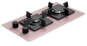 gas hob with flame failure safety device