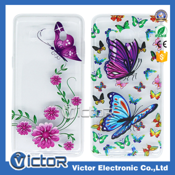 Hot OEM beautiful printing flower TPU funda case for Samsung Galaxy A5 A500