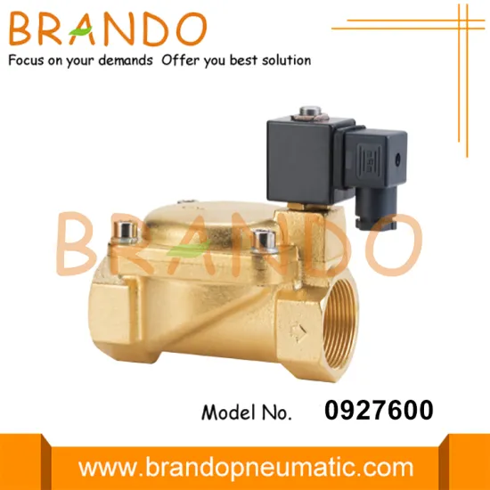 0927600 1.5'' Normally Closed Brass Solenoid Valve