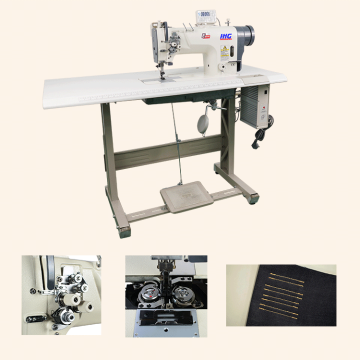 Double Needle Industrial Machine Sewing Denim Jeans