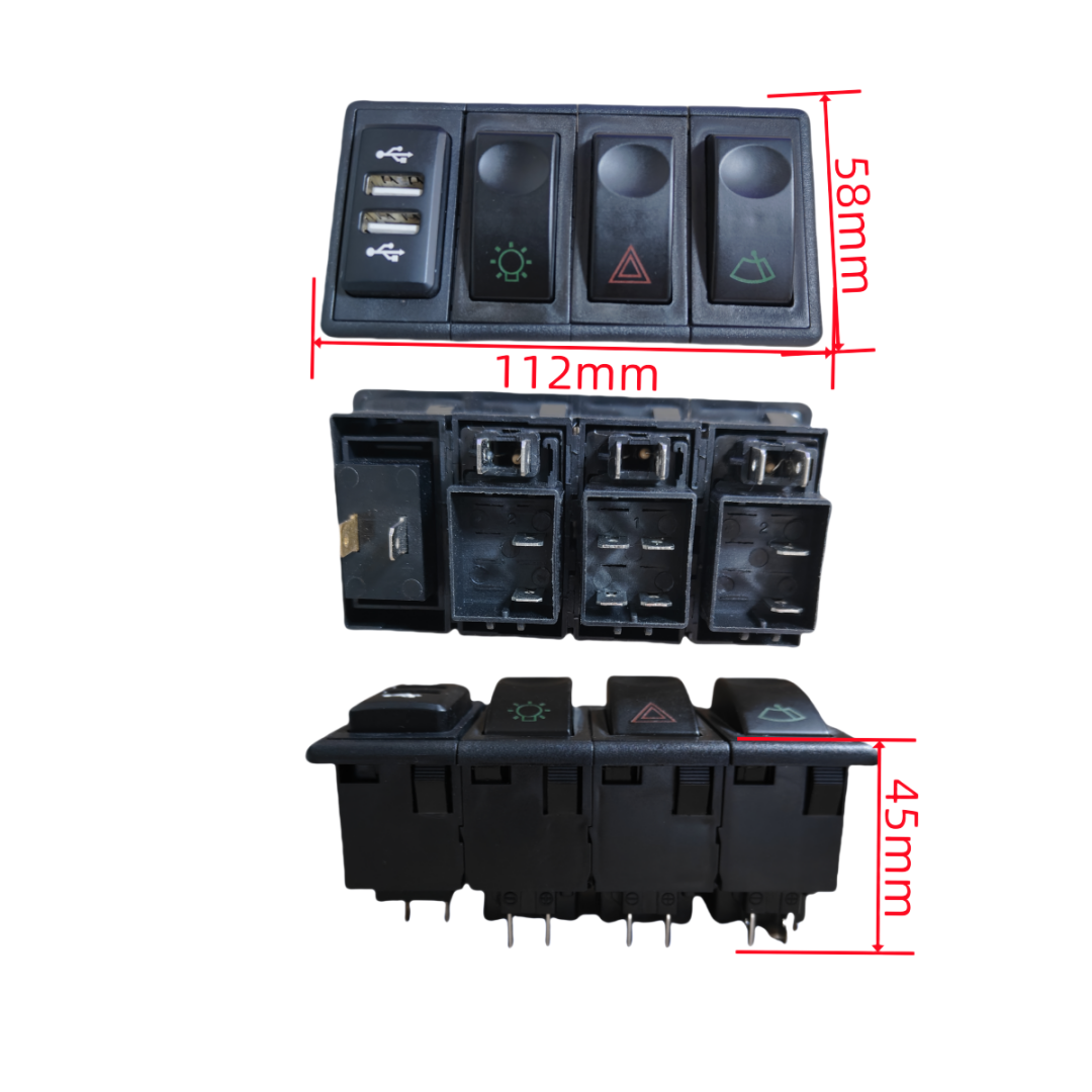 Multifunctional combination switch