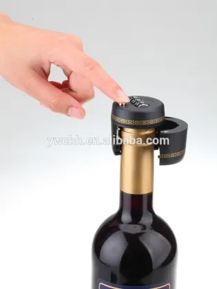 3 digital wine bottle lock wine bottle stopper combination lock