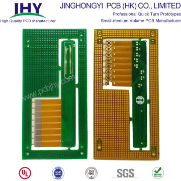 Placa de orifício cego PCB rígido-flexível de 4 camadas