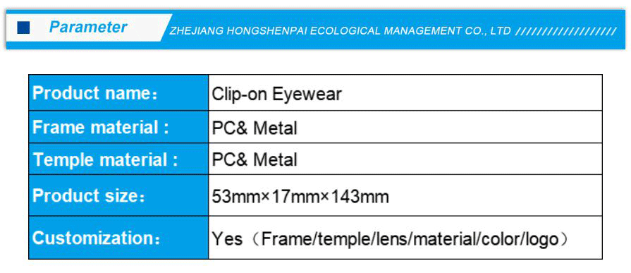 Clip on Eyewear With UV Protection