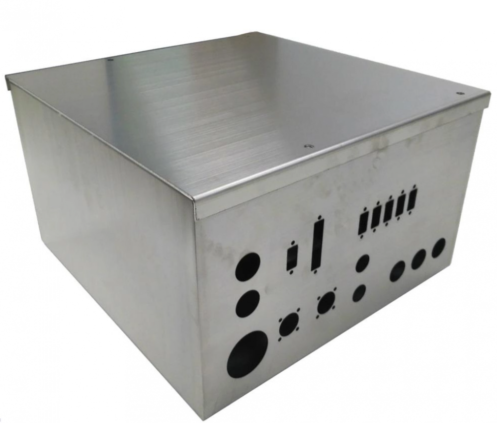 OEM Galvanzied Steel Seeting Sheet Metal Box