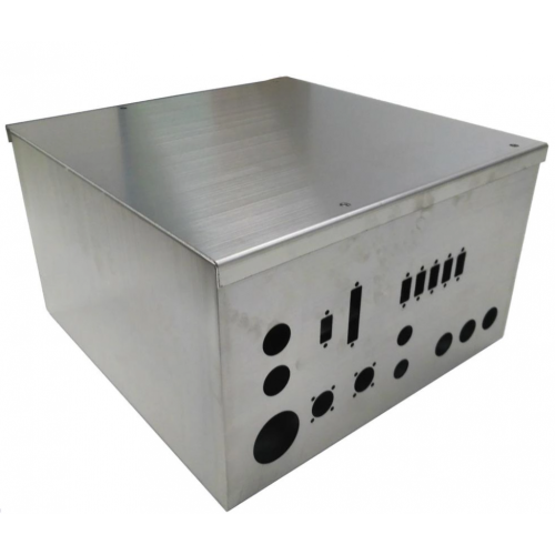 OEM -Galvanzied Steel Punching Sheet Metal Box