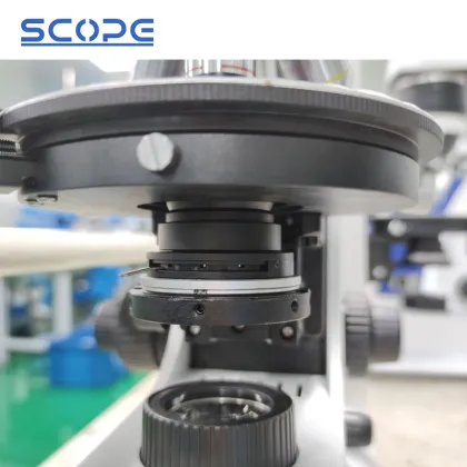SMART-POL Binocular Trianocular Polarizing Microscope for Pol Media Analyzer and Polarizer Geology Research