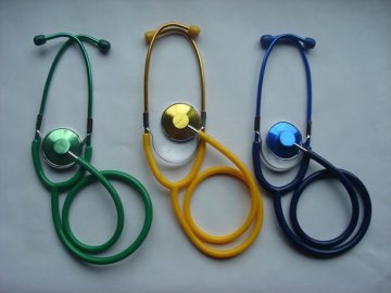 colorful single head stethoscope