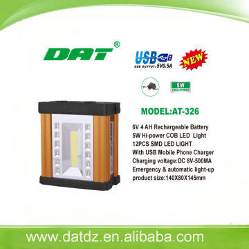 AT-326 mini new model emergency rechargeable light