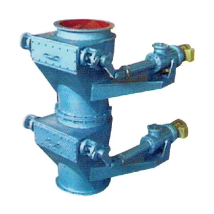 intelligent double-layer ash discharge valve