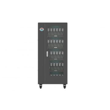 Smart charging cart storage 65pcs tablets in Classroom
