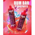 Original Hot Selling Rum Bar 9000 Vape descartável