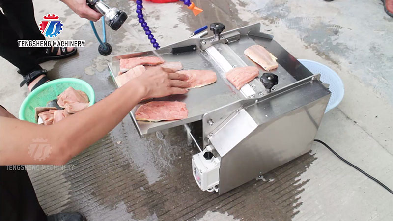 fish skin remover machine