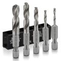 Malled hex Shank Stubby HSS twist drill set