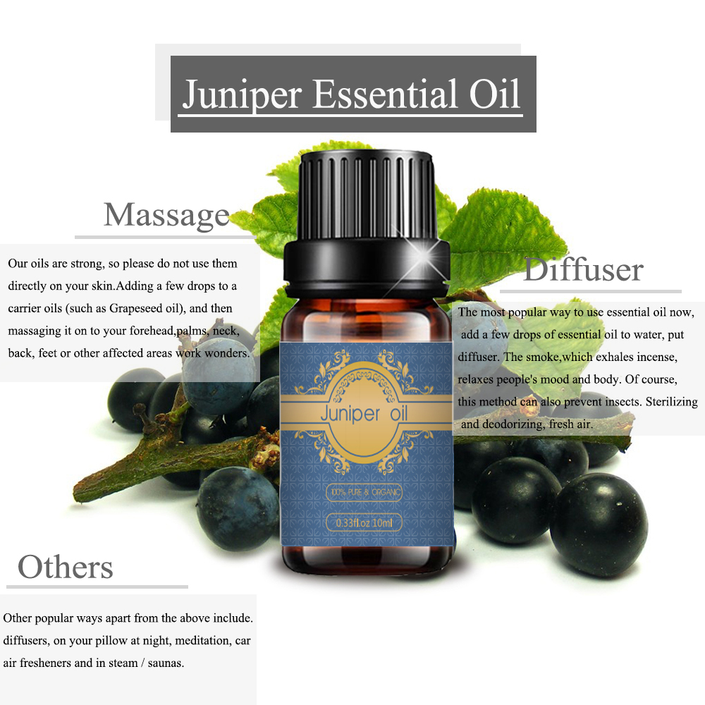 Price a granel Juniper Oil esencial para adelgazar 10 ml