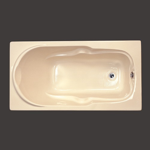 72 Inch Drop In Tub Modern Embedded Soaking One Person Bathtub