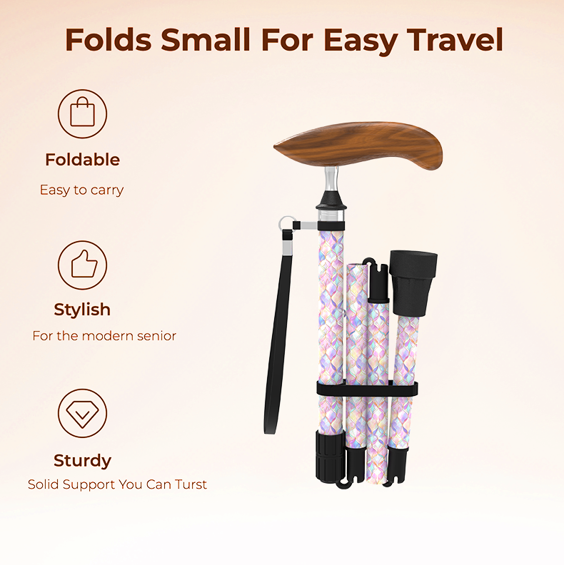 Lightweight Foldable Carbon Fiber Cane for Heavy Load - View 5