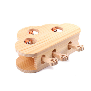 Wholesale Pet Supplies: Catnip Toys, Solid Wood Gopher Cat Toy, and Interactive Teasing Toys