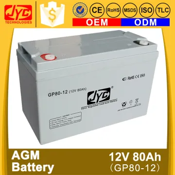 High technology sealed agm battery 12v 80ah with best price